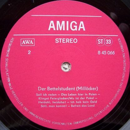 Amiga 8 45 066 - Der Bettelstudent (Querschnitt) - Image 4