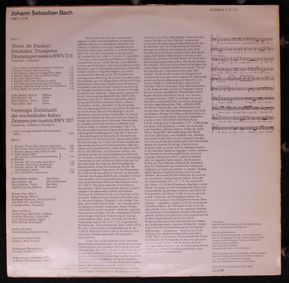 Eterna 8 27 171 - Tönet, Ihr Pauken BWV 214 • Vereinigte Zwietra - Image 2