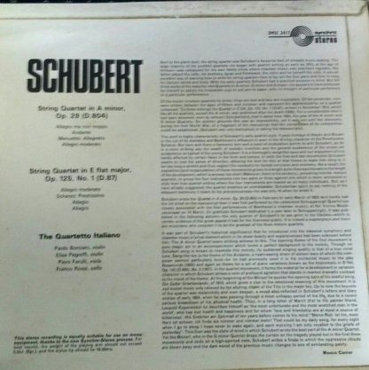 Concert Hall SMSC 2417 - Sting Quartet Op. 29 / Sting Quartet Op - Image 2