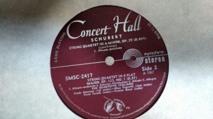 Concert Hall SMSC 2417 - Sting Quartet Op. 29 / Sting Quartet Op - Image 4