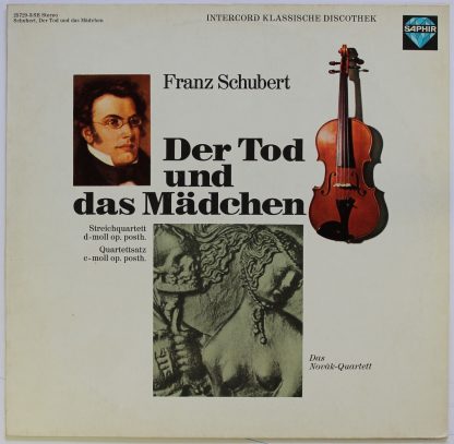 Saphir 25 729-5 - Streichquartett D-moll Op. Posth. "Der Tod Und