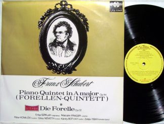 Qualiton LPX 11342 - Piano Quintet In A Major Op. 114 - Die Fore