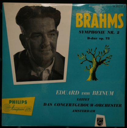 Philips A 00218 L - Symphonie Nr. 2 D-dur Op. 73