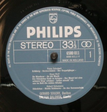 Philips 6580 011 - An Die Musik - Image 3