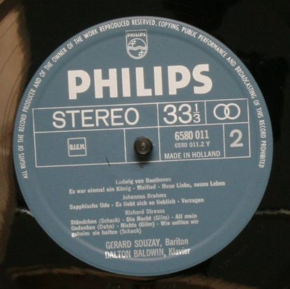 Philips 6580 011 - An Die Musik - Image 4