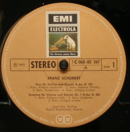 His Master's Voice 1C 063-02 267 - Duo Für Violine Und Klavier D - Image 3