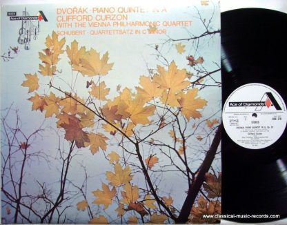 DECCA SDD 270 - Piano Quintet In A, Op. 81 / Quartettsatz in C m