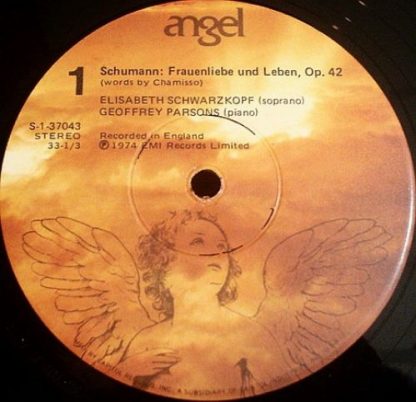 Angel Records S-37043 - Frauenliebe Und Leben, Op. 42 / Liederkr - Image 3