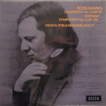 DECCA SXL 6356 - Symphony No.3, Op.97 "Rhenish" / Symphony No.4,