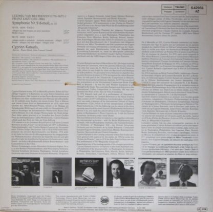 TELDEC 6.42956 AZ - Symphonie Nr.9 D-moll, Op. 125 - Image 2