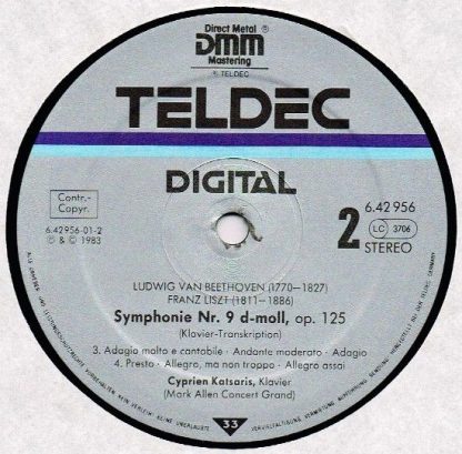 TELDEC 6.42956 AZ - Symphonie Nr.9 D-moll, Op. 125 - Image 4
