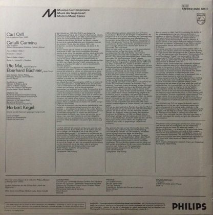 Philips 6500 815 - Catulli Carmina - Image 2