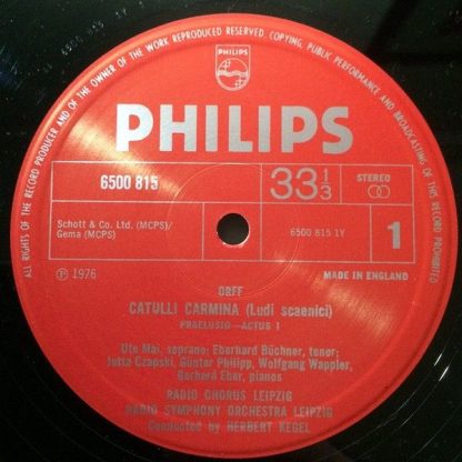 Philips 6500 815 - Catulli Carmina - Image 4