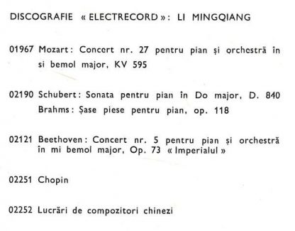Electrecord ST-ECE 02729 - Sonata In B Minor / Sonata Op. 110 - Image 4