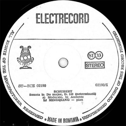 Electrecord ST-ECE 02190 - Piano Recital - Image 3