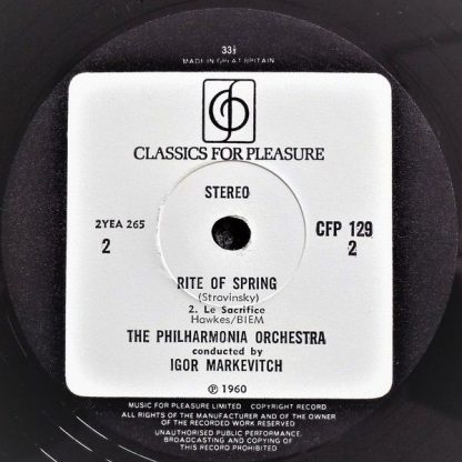 Classics For Pleasure CFP 129 - Rite Of Spring - Image 4