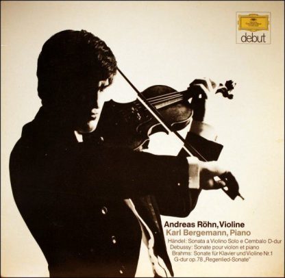 Deutsche Grammophon 642 103 - Andreas Röhn, Violine: Händel • Br