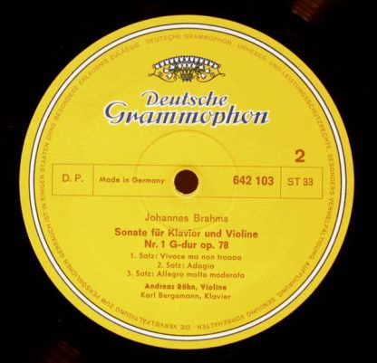 Deutsche Grammophon 642 103 - Andreas Röhn, Violine: Händel • Br - Image 4