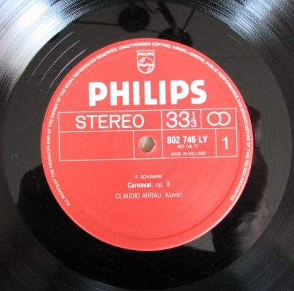 Philips 802 746 LY - Carnaval, Op. 9 / Fantasie C-dur, Op. 17 - Image 3