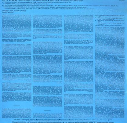Hungaroton SLPX 11763 - Works For Two Pianos And Piano Duet - Co - Image 2