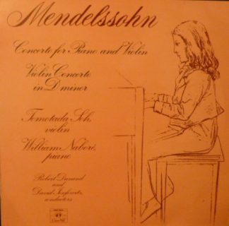 Concert Hall SMS 2844 - Concerto For Piano And Violin