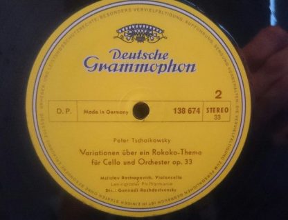 Deutsche Grammophon SLPM 138 674 - Cellokonzert A-Moll / Rokoko- - Image 3