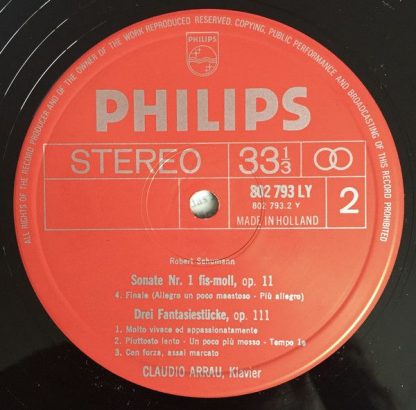 Philips 802 793 LY - Sonata No. 1 In F Sharp Minor, Op. 11 / Dre - Image 4