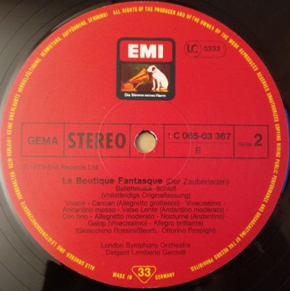 EMI 065-03 367 - La Boutique Fantasque - Der Zauberladen (Vollst - Image 4