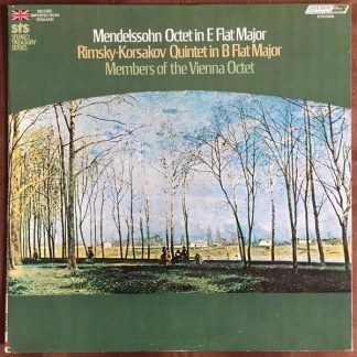 London Records STS15308 - Mendelssohn Octet In E Flat Major / Ri