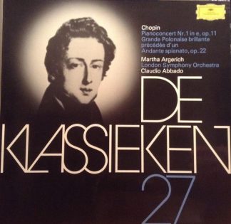 Deutsche Grammophon 6598 571 - De Klassieken 27 - Chopin: Pianoc