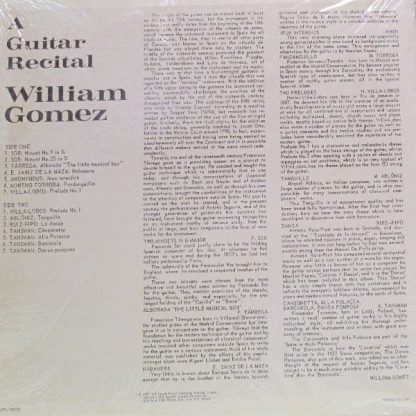 London Records STS 15072 - A Guitar Recital - Image 2