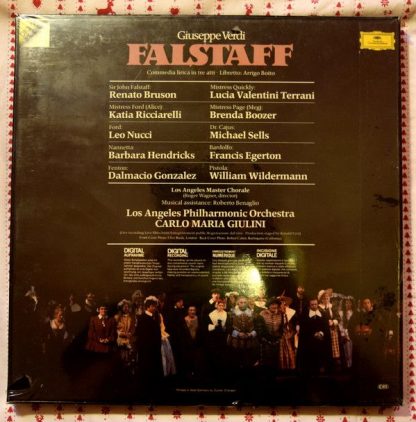 Deutsche Grammophon 2741 020 - Falstaff - Image 2