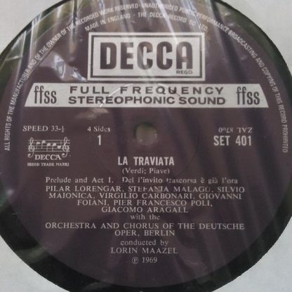 DECCA SET 401-2 - La Traviata - Image 3