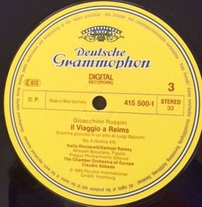 Deutsche Grammophon 415 498-1 - Il Viaggio A Reims - Image 4