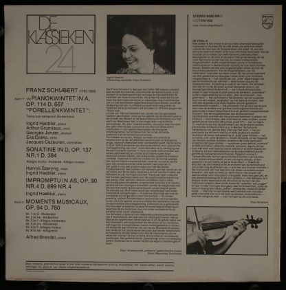 Philips 6598 568 - Forellenkwintet: Variaties, Vioolsonatine in - Image 2