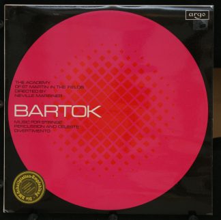 Argo ZRG 657 - Music For Strings Percussion And Celeste / Divert
