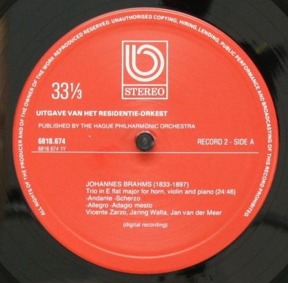 Residentie-Orkest 6818.673/674 - Soloists From The Orchestra Pla - Image 7