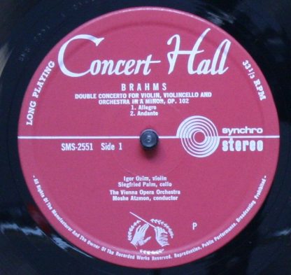 Concert Hall SMS 2551 - Konzert Für Violine, Violoncello Und Orc - Image 3