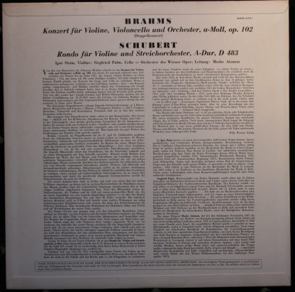 Concert Hall SMS 2551 - Konzert Für Violine, Violoncello Und Orc - Image 2