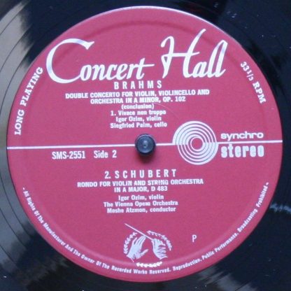 Concert Hall SMS 2551 - Konzert Für Violine, Violoncello Und Orc - Image 4