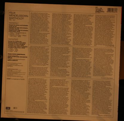 EMI EL2703661 - Violinkonzerte • Violin Concertos - Image 2