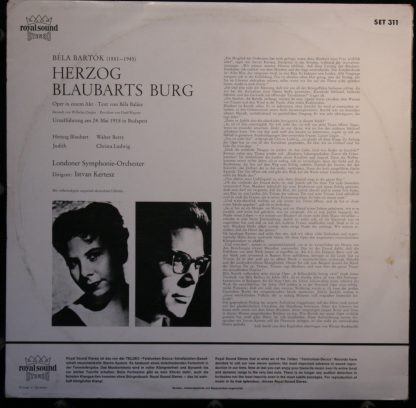 DECCA SET 311 - Herzog Blaubarts Burg - Image 2