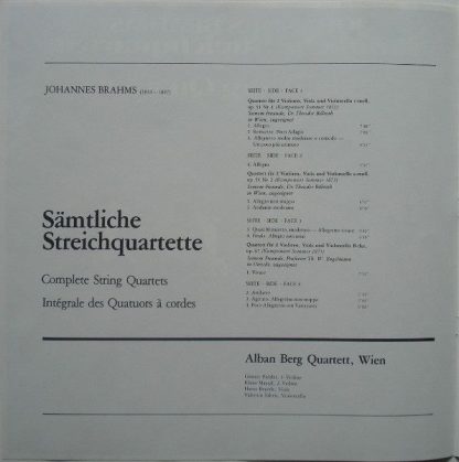 Telefunken 6.35447 EK - Sämtliche Streichquartette - Complete St - Image 4