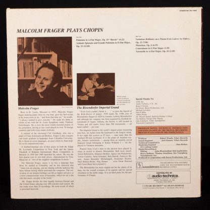 Telarc DG-10040 - Malcolm Frager Plays Chopin - Image 2