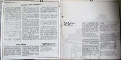 Telarc DG-10040 - Malcolm Frager Plays Chopin - Image 3