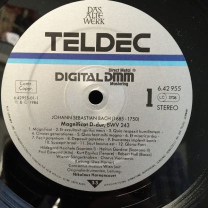 TELDEC Schallplatten GmbH 6.42955 AZ - Magnificat, Utrecht Te De - Image 3