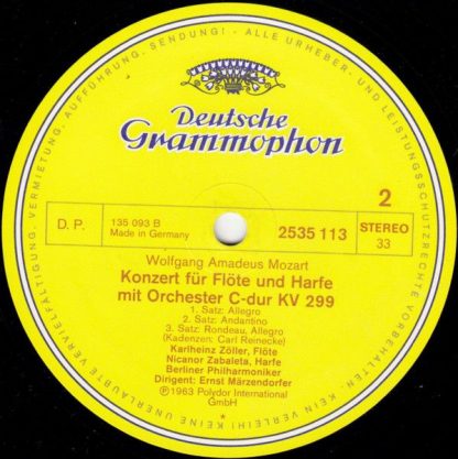Deutsche Grammophon 2535 113 - Harfenkonzerte - Image 4