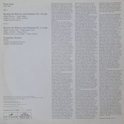 Eterna 8 26 276 - Konzert Für Klavier Und Orchester Nr. 1 Es-Dur - Image 3