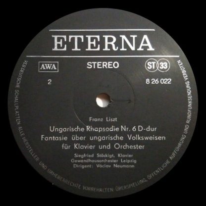 Eterna 8 26 022 - Les Préludes / Ungarische Rhapsodien Nr. 2 Und - Image 4