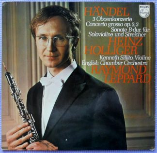 Philips 62 802 - 3 Oboenkonzerte: Concerto Grosso Op. 3,3 / Sona